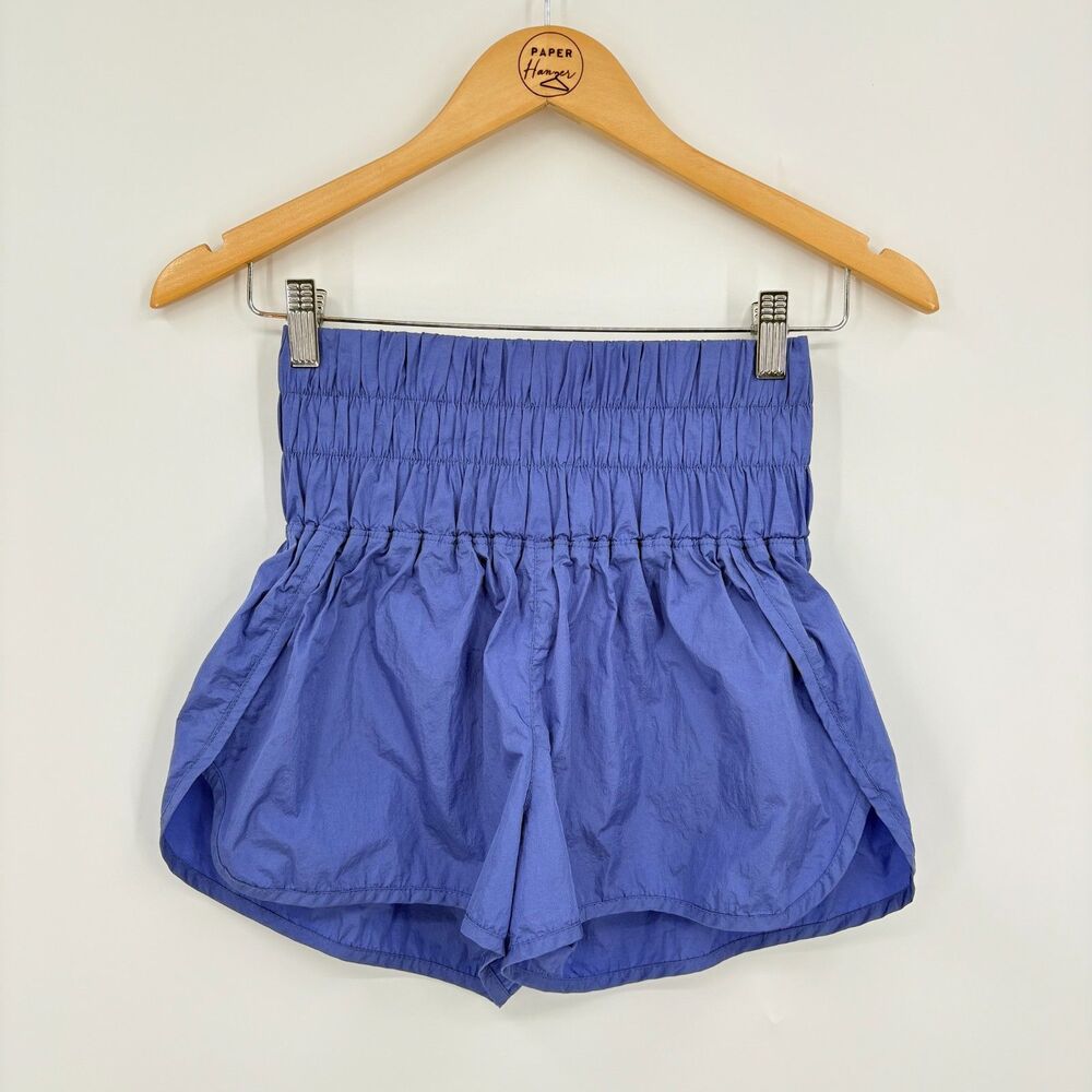 Free People Movement The Way Home Home Athletic Shorts in Deep Sea, Small, Yoga